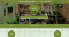 Desktop Screenshot of cafecroquissherbrooke.com
